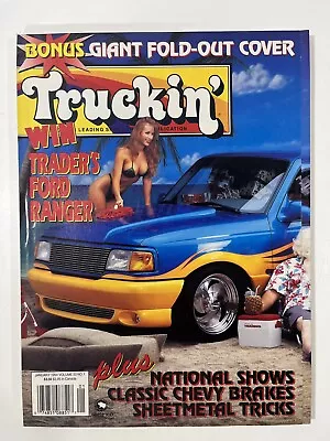 Truckin' Magazine January 1994 (Classic Chevy Brakes Sheet Metal Tricks) • $8.99