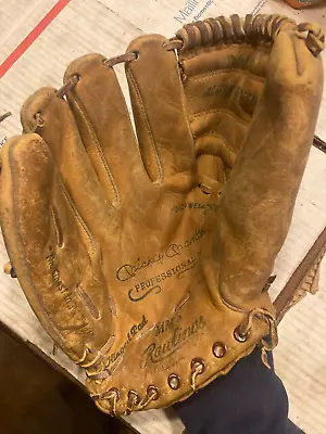 Vtg Rawlings Mickey Mantle (lht) Professional Model Baseball Glove #mm5  Ex-! • $45.99