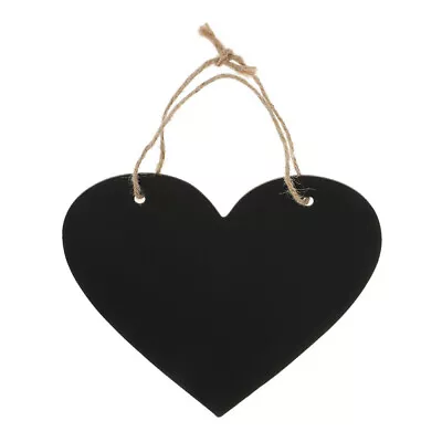 Heart Shaped Chalkboard Labels For Weddings Parties Home Bar Restaurant-QV • $7.75