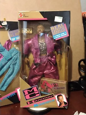 MC Hammer Doll  1991 Mattel Cassette Tape 1090 NISB NEW Purple Outfit And 2 More • $60