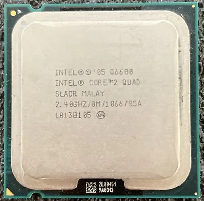 Intel Core 2 Quad Q6600 2.4GHz Quad-Core (HH80562PH0568M) Processor • $5.99