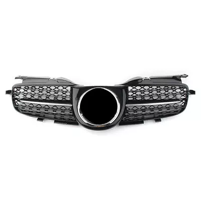 Front Upper Grill Chrome+Black Fit Mercedes Benz R170 W170 AMG SLK Class 1998-04 • $121.68