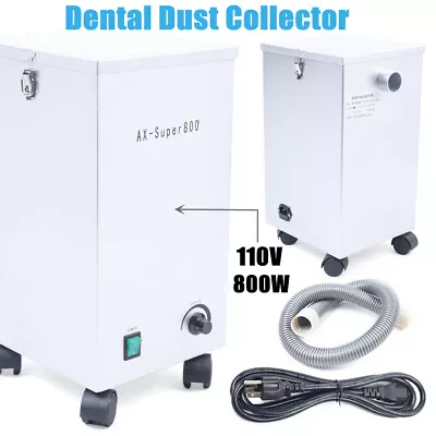 Dental Lab Dust Collector Extractor Sandblaster Vacuum Cleaner Dust Suction Tool • $233.70