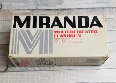 Miranda Flashgun 700 Cd Multi-dedicated With 3 Colour Filters • £8.99