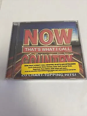 Music CD NOW That's What I Call Country 20 Songs Hits. NEW SEALED • $7.95