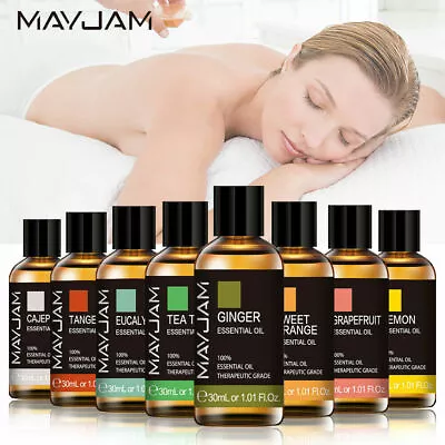 MAYJAM 30ML Pure Essential Oils Aromatherapy Diffuser Fragrance Massage Oil DIY • $11.99
