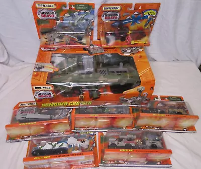 RARE  Matchbox Mission Bravo Armoured Cruiser Toy Mattel  Lot Sale  All Sealed • $250