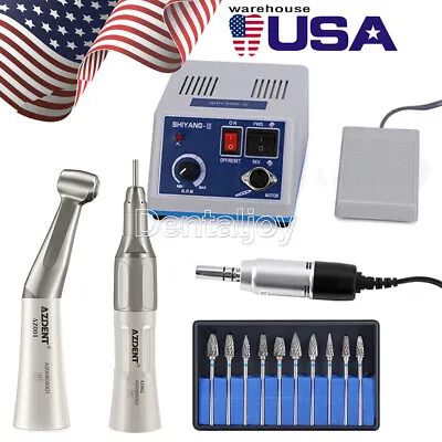 Dental Lab Marathon 35k Rpm Electric Micro Motor Polishing Drill Handpiece/Burs • $15.63