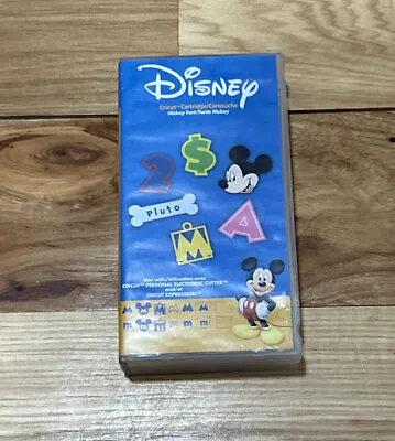 Cricut Cartridge Disney Mickey Mouse Font For Cricut Personal & Expression • $14