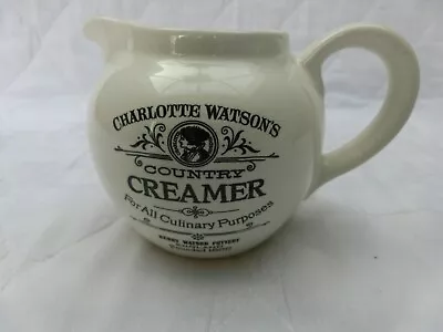 Creamer Jug Charlotte Watson Cream By HENRY WATSON • £6