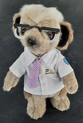 Meerkat Official SERGEI Meerkat With Glasses Teddy Doll Collectible Soft Toy • £6