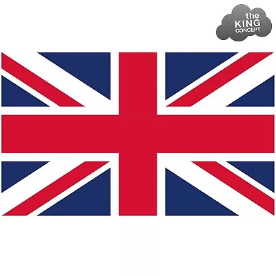 Union Jack Flag Iron On T-Shirt Transfer GB Great Britain Clothing Top Sticker • £1.99