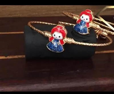 $9.99 • Buy Valentines Day Birthday Gift Angle Bracelet Set Jewelry Girls  Kids  Gift Party