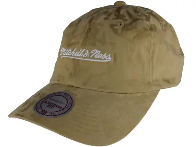 Mitchell & Ness Curved Dad Hat 110 Tonal Own Brand Camo Beige New • £35.75