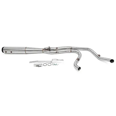 2 Into 1 Exhaust Pipe For Harley Davidson 17-UP Touring Street Glide Road Glide • $469.88