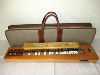 $199.99 • Buy Peacock Japanese Harp SUZUKI BENKEI OKESA Taishogoto Koto Electric Nagoya Harp