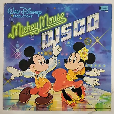 Disney - Mickey Mouse Disco Vinyl LP - 1979 - Disneyland 2504 • $7.99