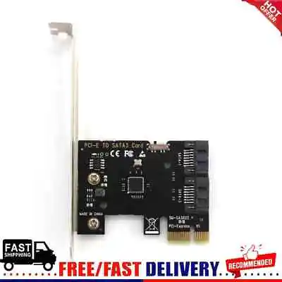 Pci-e To SATA 3.0 Internal 6Gbps Ports Disk Expansion Card • £9.52