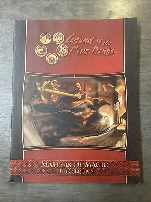 MASTERS OF MAGIC Third Edition L5R Legend Of The Five Rings RPG AEG • $29.99