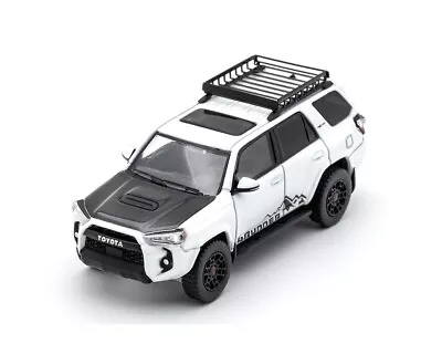 GCD 1:64 Toyota 4Runner TRD Pro White Diecast Model Car KS-059-345 • $31.99