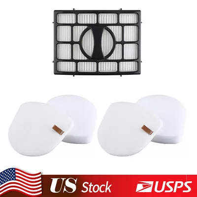 $10.99 • Buy Hepa & 2 Foam Felt Filter For Shark Navigator ZU560 ZU560C ZU561 ZU562 UV650 Vac
