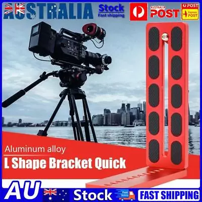 DSLR Camera L Plate Tripod Vertical Bracket For DJI Ronin SC (125A Red) • $14.59