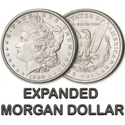 Morgan Dollar Expanded Shell Coin Magic Tricks Hand Made Expanded Shell **UK**  • £79.99