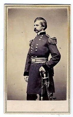 Cdv – Civil War - Union General N.p. Banks – Anthony/brady Backmark • $145