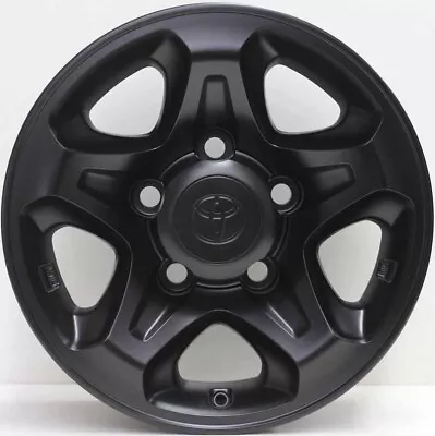 16 Inch Genuine TOYOTA LANDCRUISER TROOPCARRIER/79 SERIES  ALLOY WHEELS IN BLACK • $1399