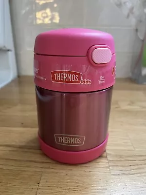 Thermos Brand Kid's FUNtainer Vacuum Insulated Stainless Steel Food Jar ~ 10 Oz • $16.99