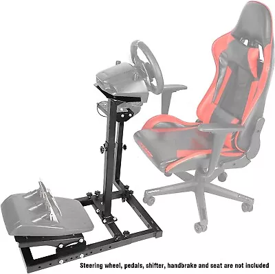 Hottoby Racing Simulator Cockpit Stand Fit Thrustmaster Logitech G923 G29 G920 • £89.99