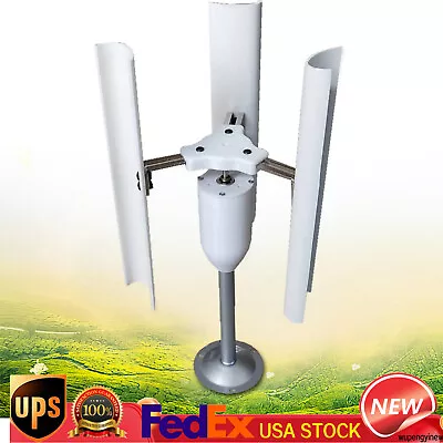 DIY 3 Blade 3-Phase Wind Turbine Model Vertical Axis Permanent Magnet Generator • $55