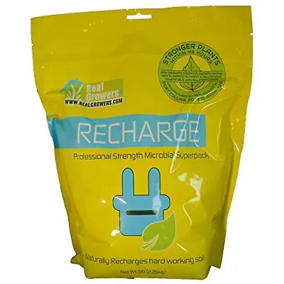 Real Growers Recharge - Natural Plant Growth Stimulant - (5lb)  Assorted Sizes  • $48.97