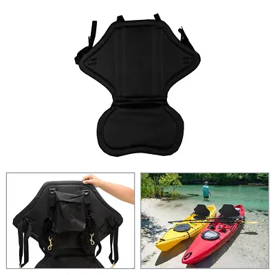 Kayak Seat Padded Canoe Back Sit On Kayak Seat Canoe Backrest Adjustable Cushion • £13.49