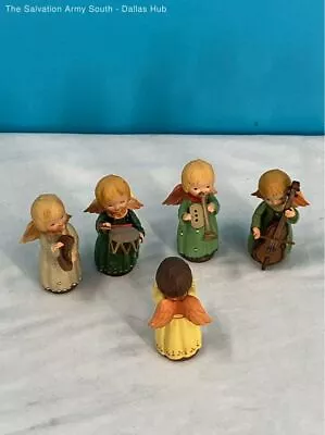 5 Vintage Anri Angel Orchestra Pieces Handcrafted In Italy • $9.99