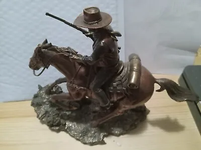  Galloping Thunder  John Wayne Tall In The Collection Bradford 8 1/2  Tall COA • $90.99