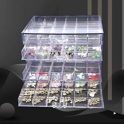 120 Grids Nail Art Storage Box Nail Art Supplies Sequence Organizer 5-layer New • $17.01