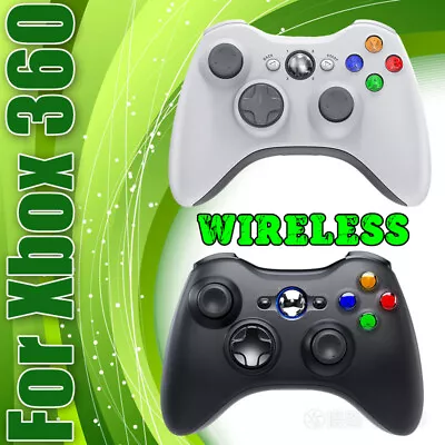 Wireless Controller For Microsoft XBOX 360 Console Joypad PC Windows 8 10 11 XP • $29.99