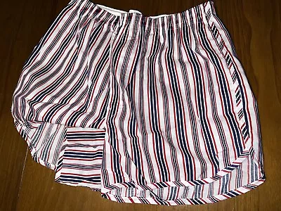 Vtg Jockey Life Boxer Shorts Size 30 Striped Boxers Geometric NOS Made In USA • $21