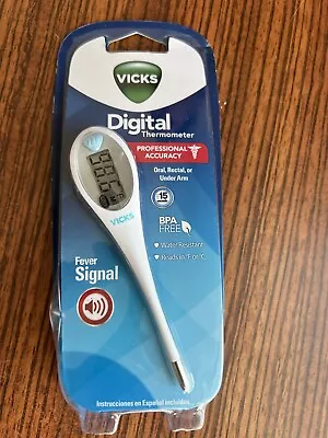 Vicks Rapid Read Flexible Digital Thermometer - BRAND NEW • $8.99