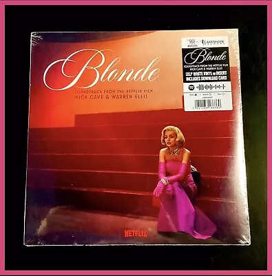 Nick Cave & Warren Ellis - Blonde OST L P On White Vinyl Marilyn Monroe Netflix • $29.98