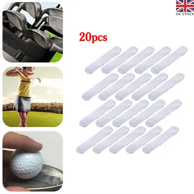 20Pcs Lead Tape Sticky Back Strips Add Swing Weight Golf Putter Tennis Racket UK • £6