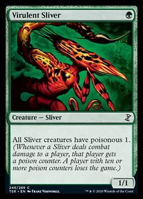 Virulent Sliver ~ Time Spiral Remastered [ NearMint ] [ Magic MTG ] • £2.48