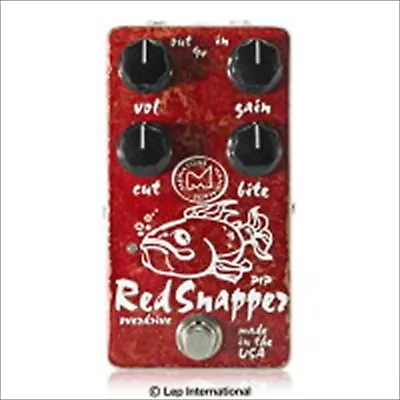 Menatone Overdrive Red Snapper 3knob Guitar Effect Pedal • $311.99