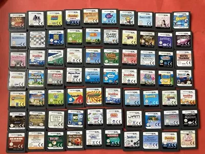 £4.99 • Buy DS Games (Cartridge Only) For DS Lite/DSi/2DS/3DS/XL CHOOSE YOUR GAME