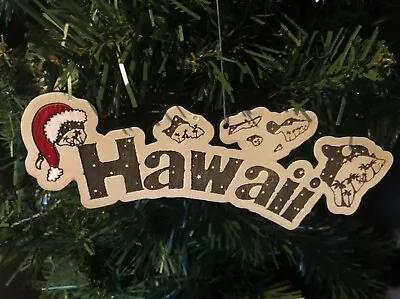 Hawaii Christmas Ornament Hawaii Ornament Hawaii Christmas Hawaiian Gifts • $9.99