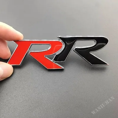 RR 3D Metal Car Trunk Rear Emblem Badge Decal Sticker Trunk Rear Gift Car Auto  • $7.99