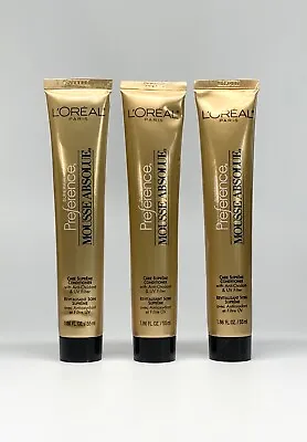 3 Tubes L'Oreal Superior Preference Absolue Mousse Hair Care Supreme Conditioner • $24.69