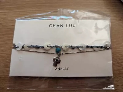 Chan Luu Lucky Charm Cross Anklet • £45