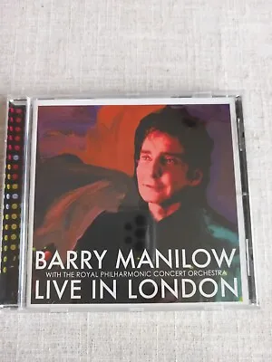 Barry Manilow LIVE IN LONDON Philharmonic Concert Orchestra CD RARE FREE UK POST • £12.99